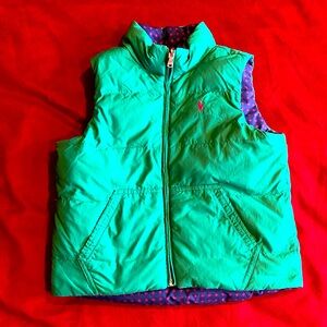 Polo Ralph Lauren Reversible duck down vest, Size 5-7 years old